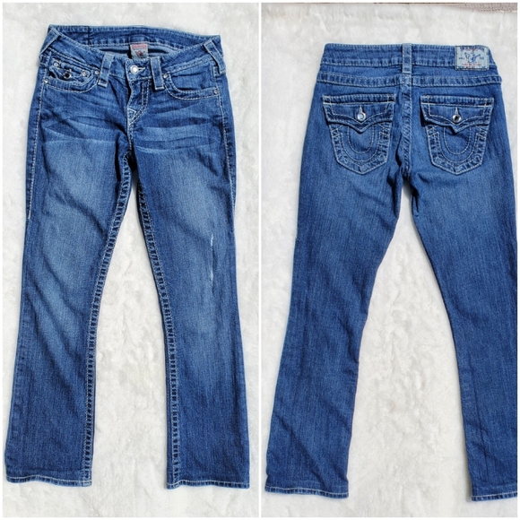 True Religion Boot Cut Jeans sz 25 - Picture 3 of 6